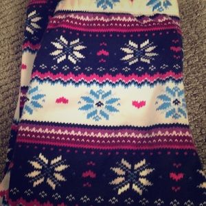 Girls 7/8 Gymboree Fleeces lined leggings